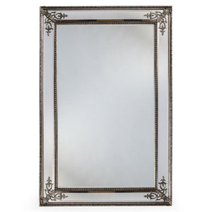 Large Silver French Mirror