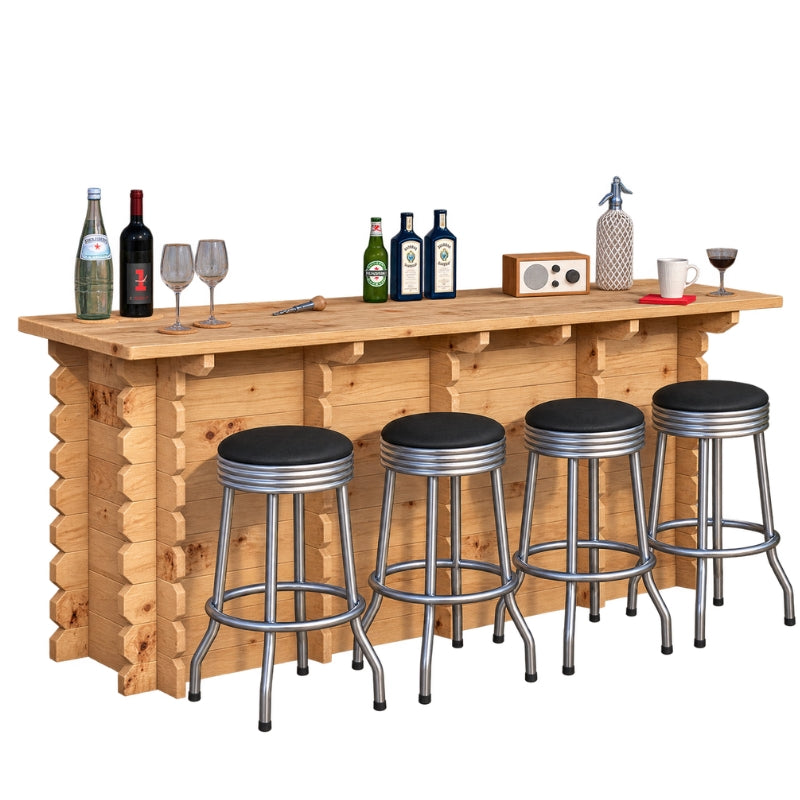 Large Wooden Interlock Bar