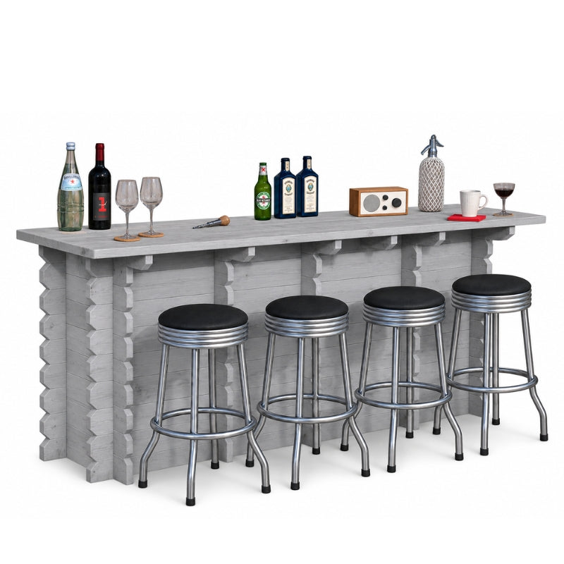 Large Wooden Interlock Bar