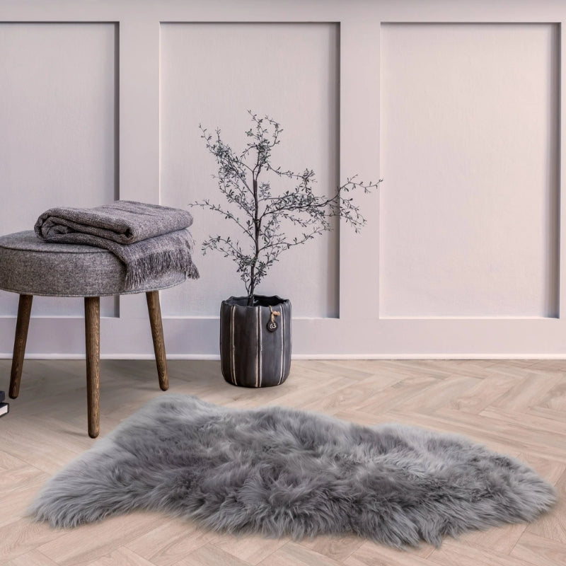 Luxe Natural Sheepskin Rug