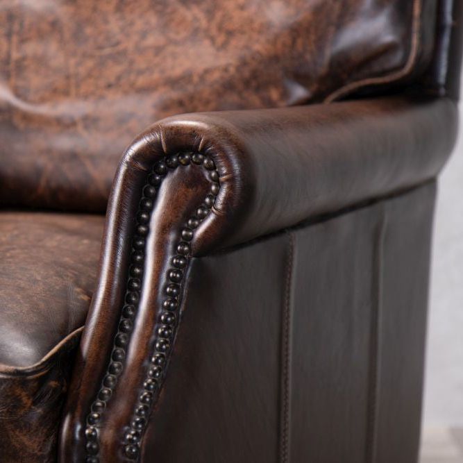 Marriot Classic Leather Armchair Range