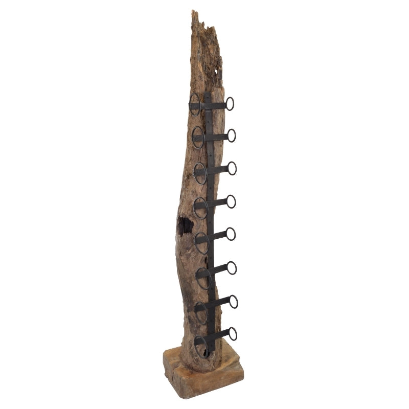 Medium Teak Wine Rack