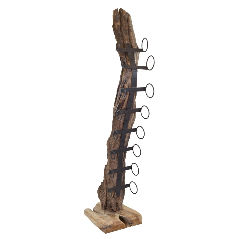 Medium Teak Wine Rack
