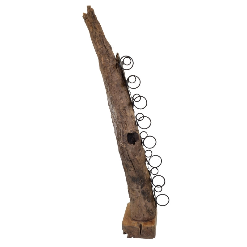 Medium Teak Wine Rack