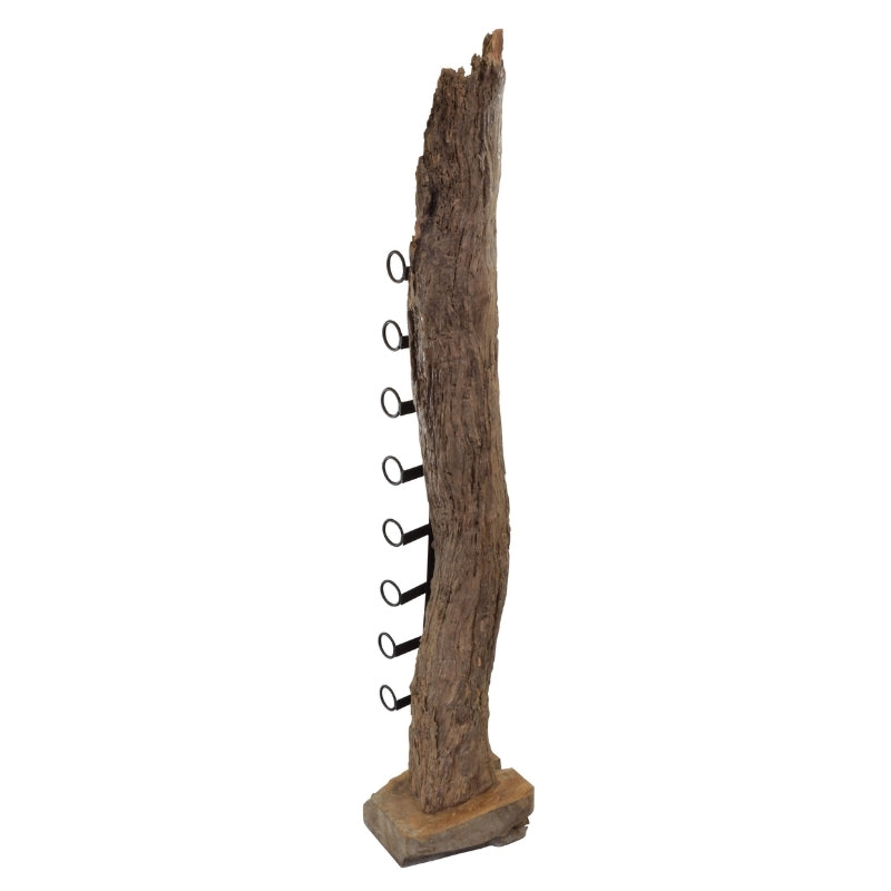 Medium Teak Wine Rack