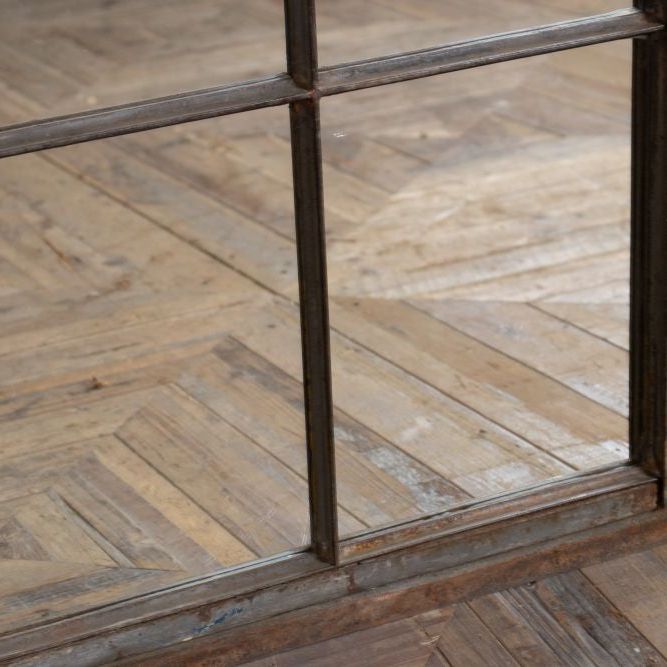 Cast Iron Mirrored Window