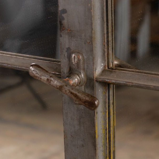 Cast Iron Mirrored Window