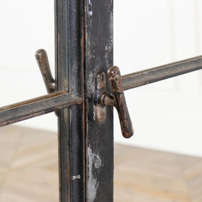 Cast Iron Mirrored Window