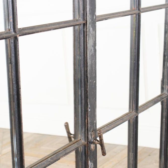 Cast Iron Mirrored Window