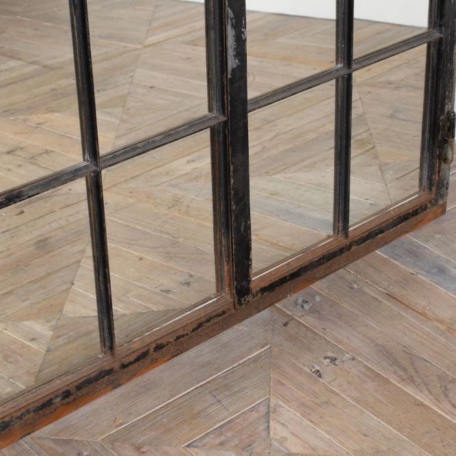 Cast Iron Mirrored Window