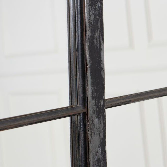 Cast Iron Mirrored Window