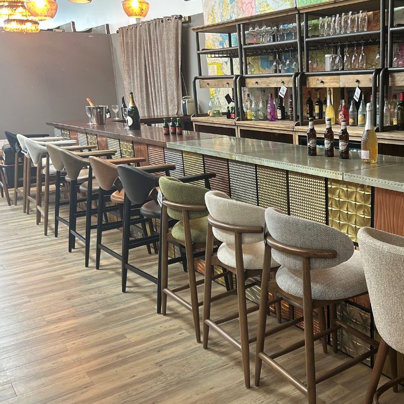 Modular Metal Front Bar - Copper, Brass & Zinc Panels with Custom Options