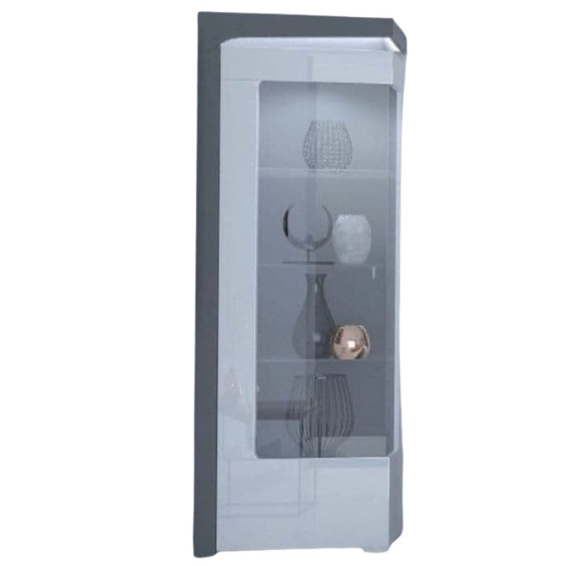 Monaco Illuminated Corner Drinks Cabinet (Left)