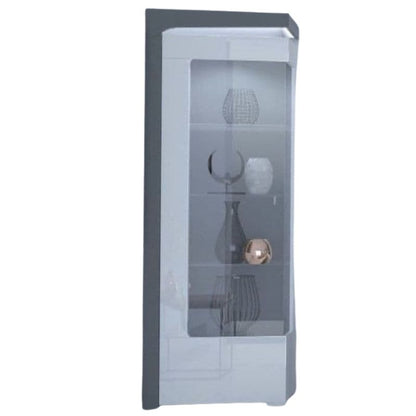 Monaco Illuminated Corner Drinks Cabinet (Left)