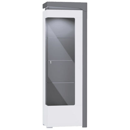Monaco Illuminated Corner Drinks Cabinet (Right)