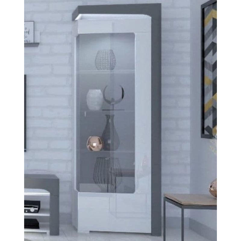 Monaco Illuminated Corner Drinks Cabinet (Right)