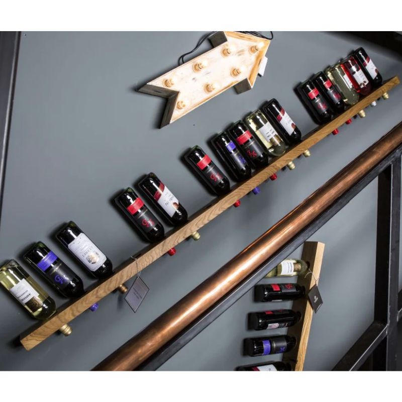 Oak Wine Rack