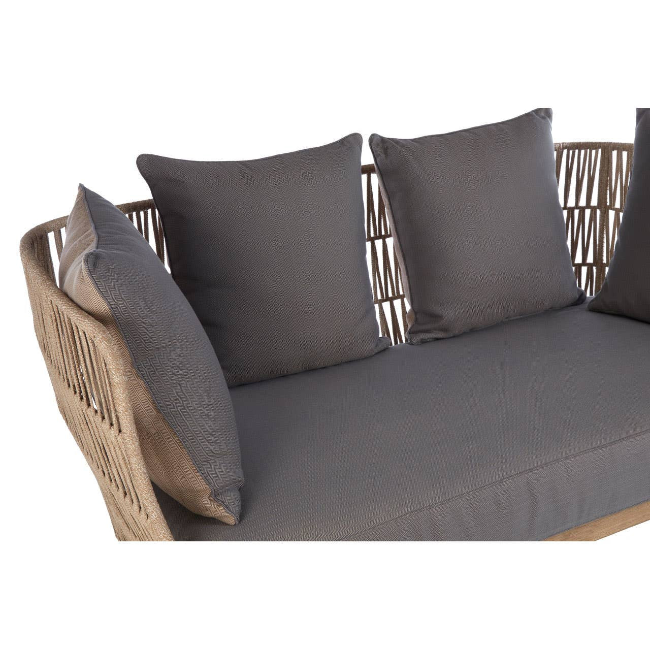 Opus Two-Seat Sofa – Woven Rope & Eucalyptus