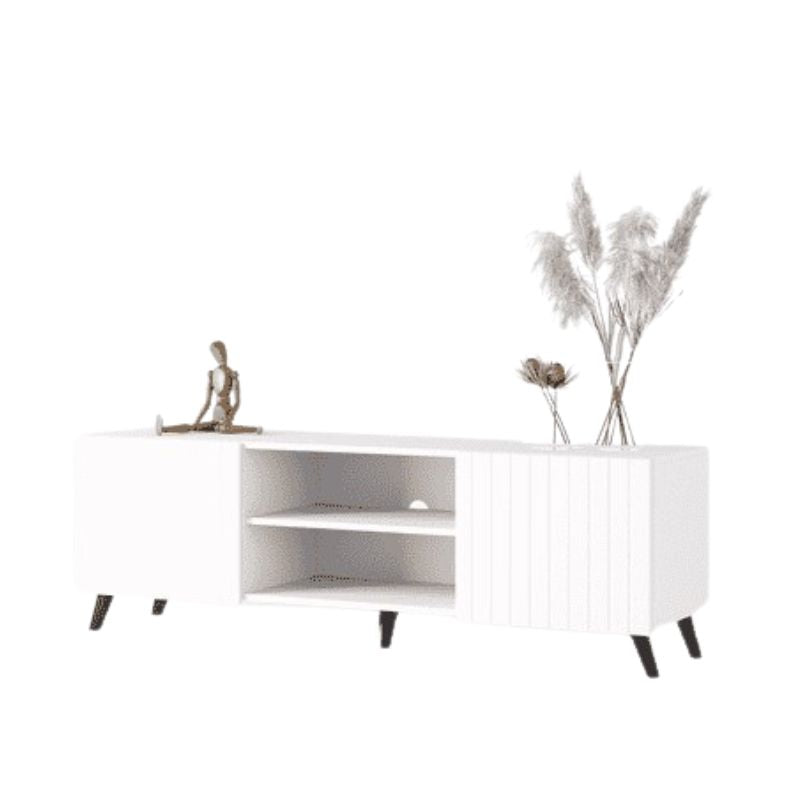 Oslo Matte White TV Cabinet