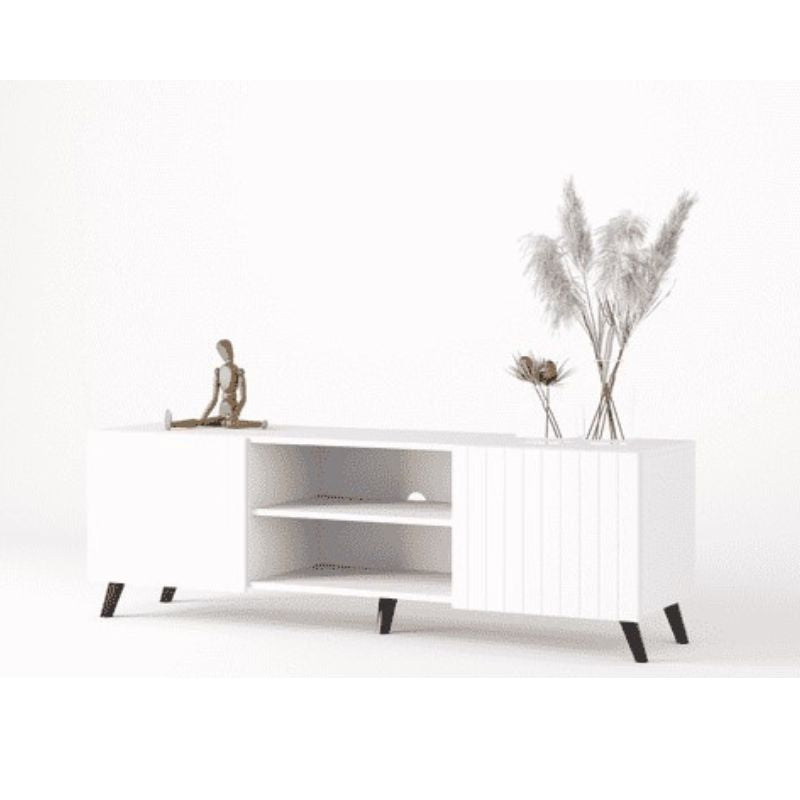 Oslo Matte White TV Cabinet