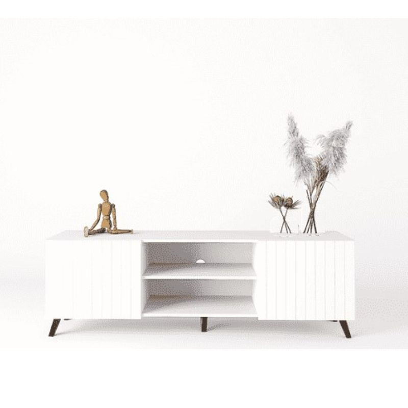 Oslo Matte White TV Cabinet
