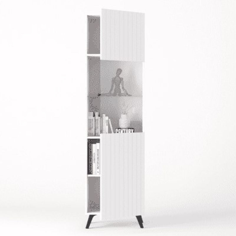 Oslo Matte White Drinks Display Cabinet