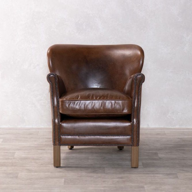 Professor Leather Armchair