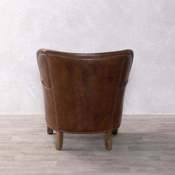 Professor Leather Armchair