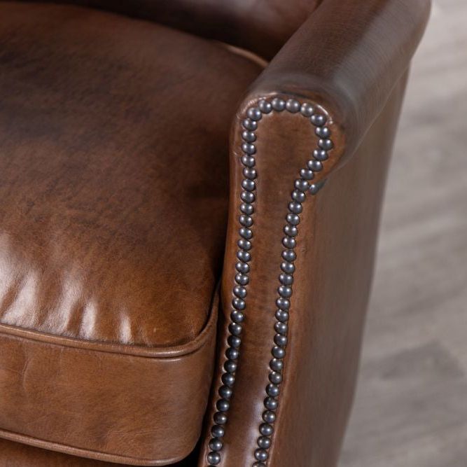 Professor Leather Armchair
