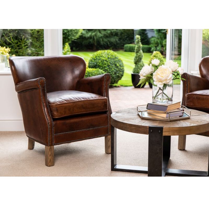 Professor Leather Armchair