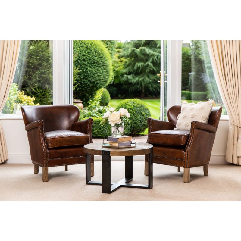 Professor Leather Armchair