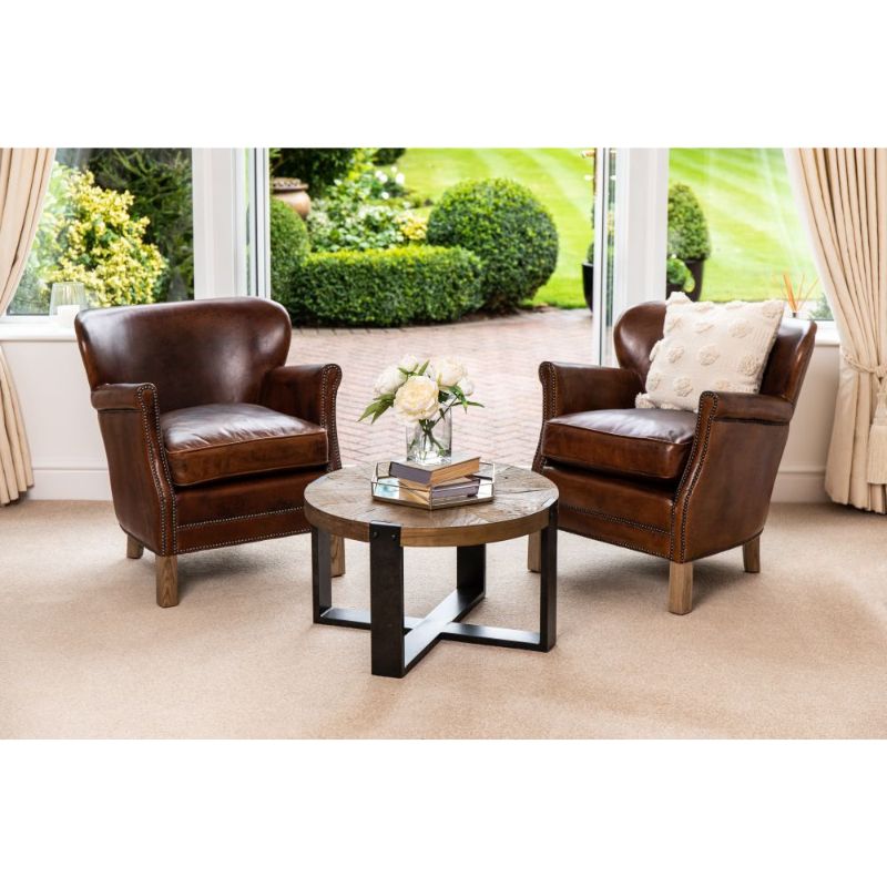 Professor Leather Armchair