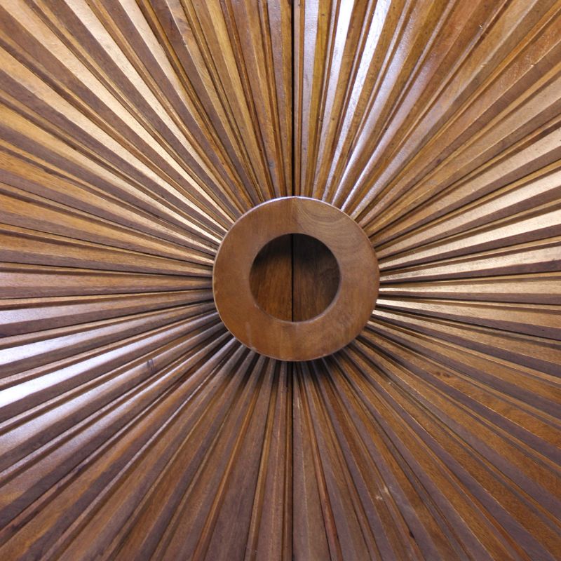 Rajas Wooden Carving Design 4 Door Sideboard