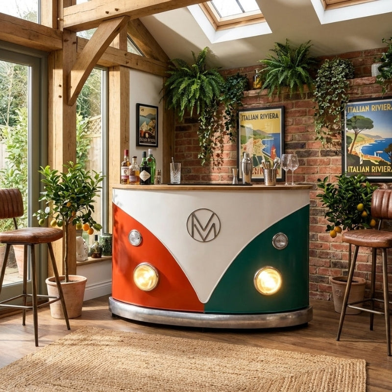 Retro Camper Van Bar Counter