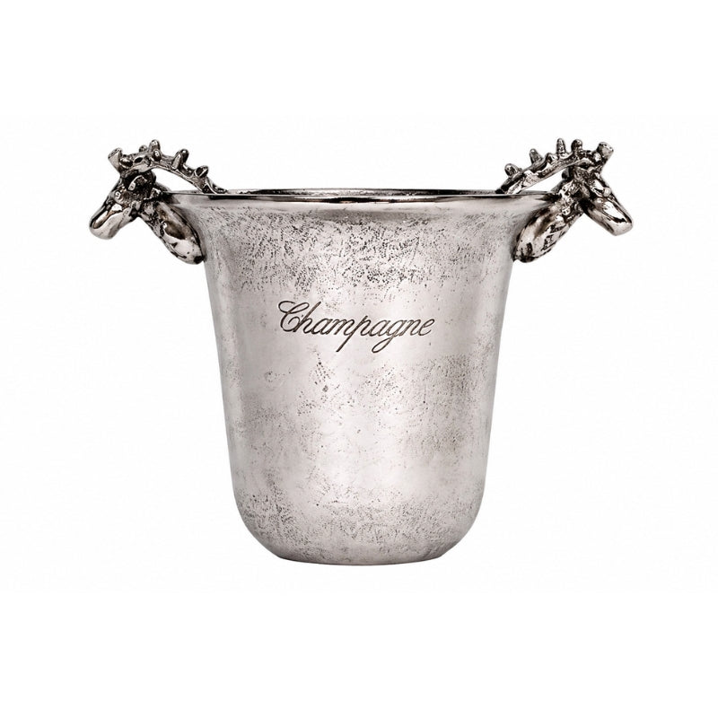 Rustic Stag Handle Champagne & Wine Cooler