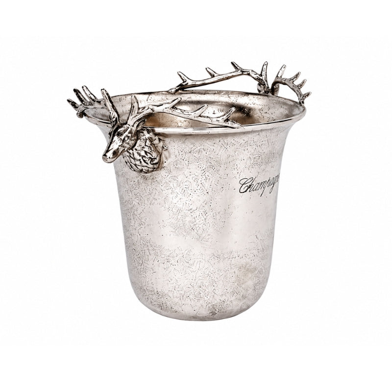 Rustic Stag Handle Champagne & Wine Cooler