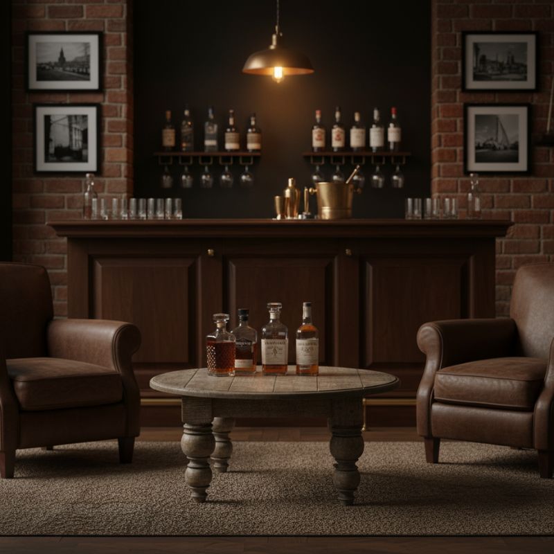 The Rutland Collection Round Coffee Table