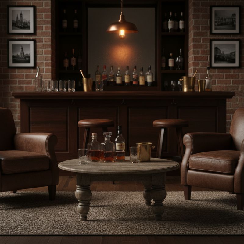 The Rutland Collection Round Coffee Table