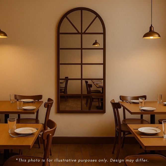 Vintage Cast Iron Arched Mirrors