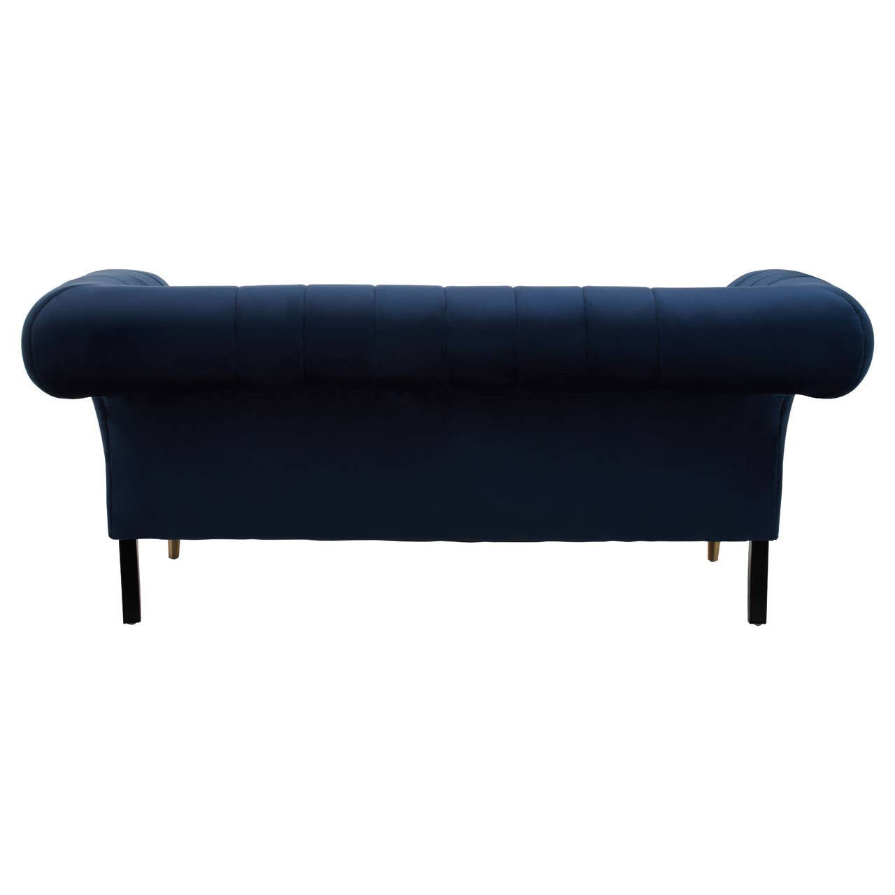 Siena Two-Seat Sofa – Midnight Blue Velvet Chesterfield