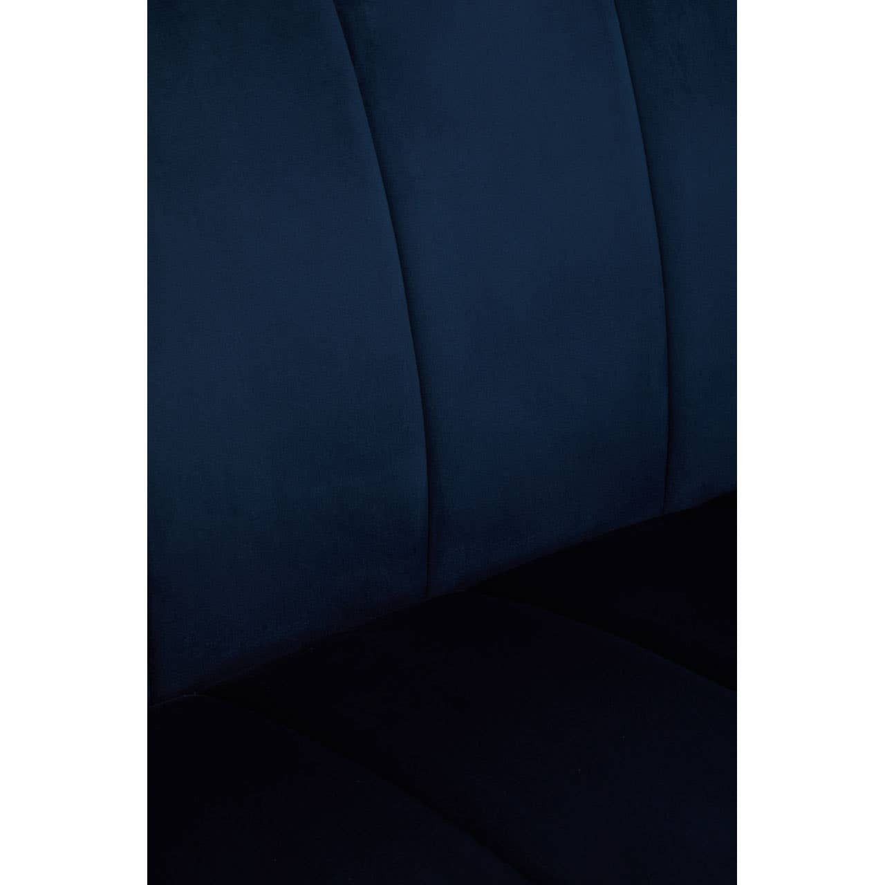 Siena Two-Seat Sofa – Midnight Blue Velvet Chesterfield