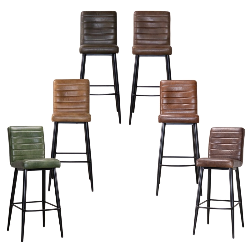 Solsbury Leather Stool Range