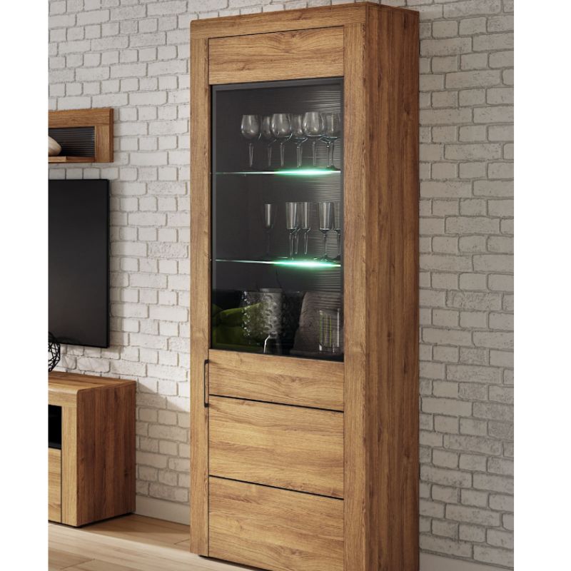 Sorelle Tall Display Drinks Cabinet