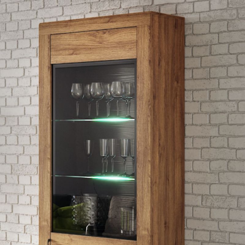 Sorelle Tall Display Drinks Cabinet