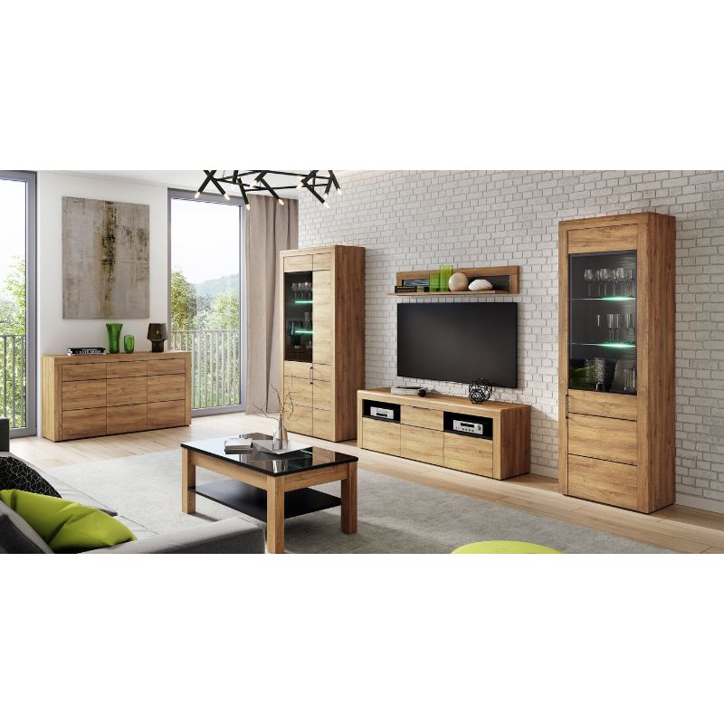 Sorelle Tall Display Drinks Cabinet