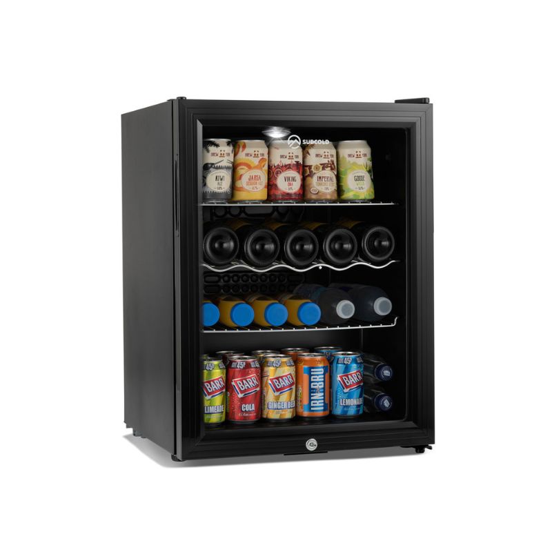 Subcold Super 65 LED Black Beer Fridge