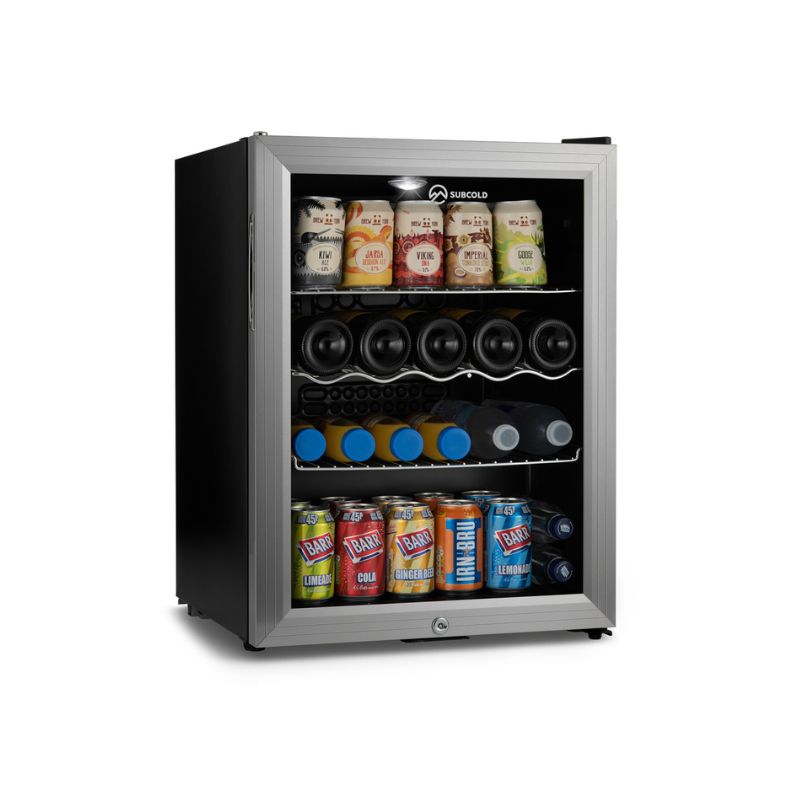 Subcold Super 65 LED Silver Beer Fridge