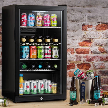 Subcold Super 85 LED Beer Fridge – Black