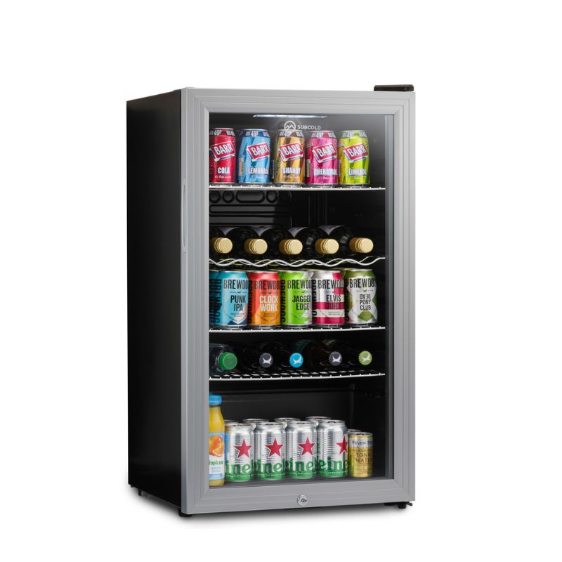 Subcold Super 85 LED Beer Fridge – Silver