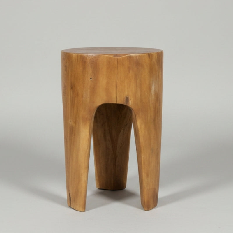 Teak 3 Leg Stool